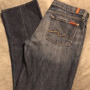 7FAMK Boot Cut Jean